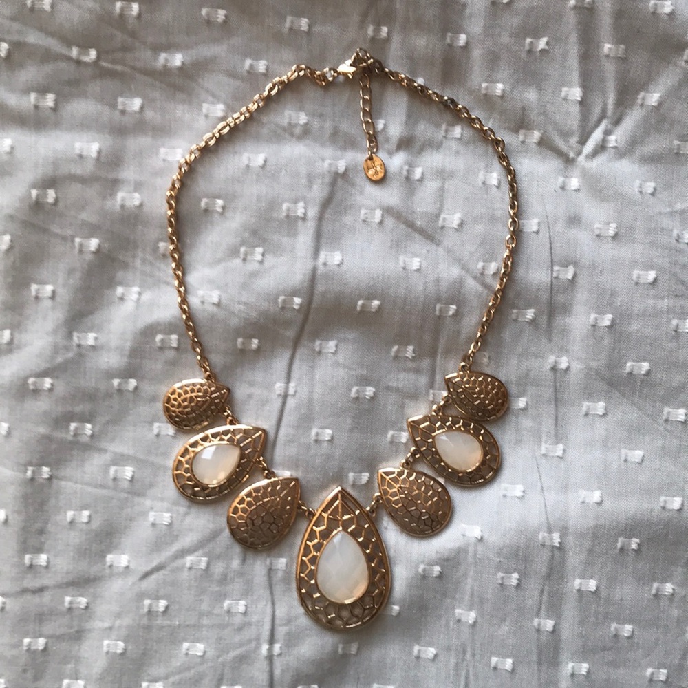 Ivory Teardrop Necklace